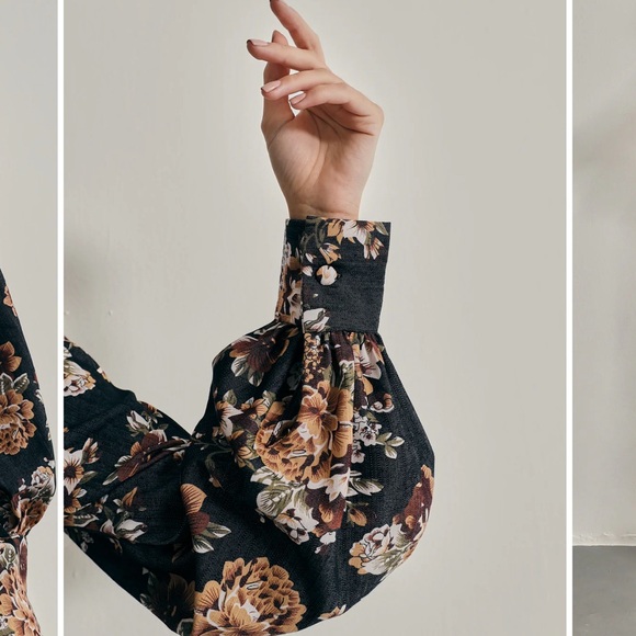 NWT Wiltshire Floral Denim Dresss - Picture 4 of 5